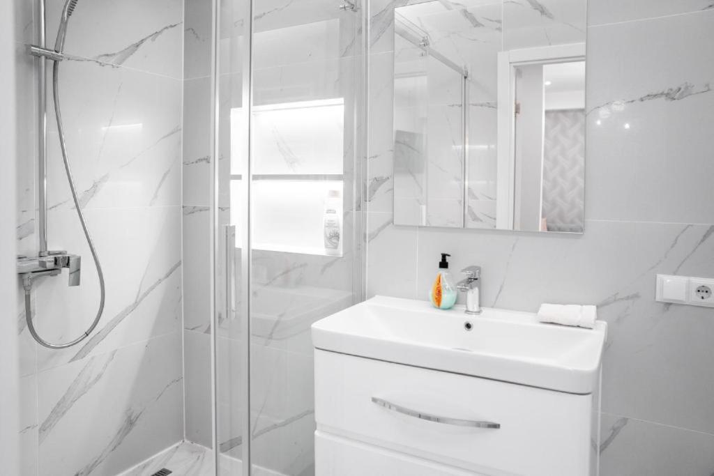 Glass New Apartments Ultracentral キシナウ エクステリア 写真